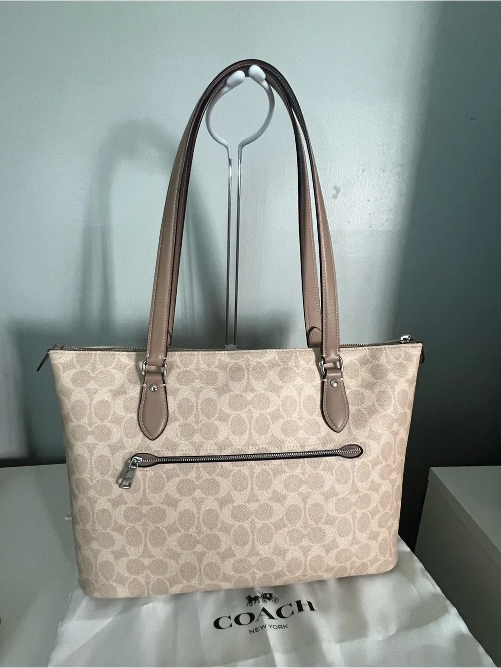 Coach Gallery Tote Bag In Signature Canvas Set